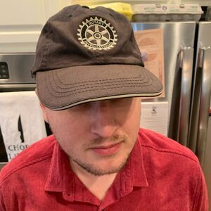 Vintage Rotary Baseball Hat Cap O/S Adjustable